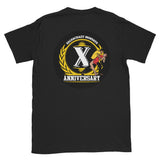 SalsaCrazy Mondays 10 Year Anniversary - Short-Sleeve Unisex T-Shirt