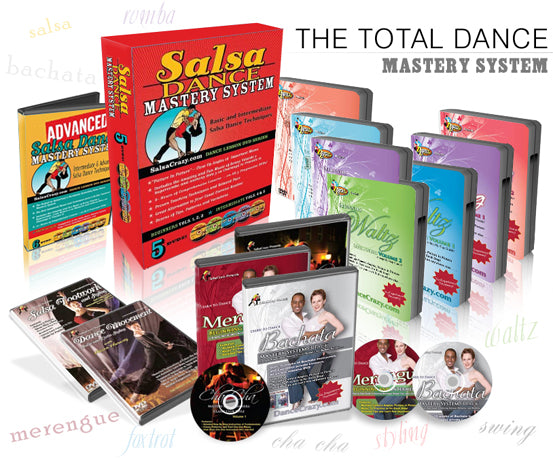 TOTAL Dance Mastery System - 27 DVDs, Ships AT COST